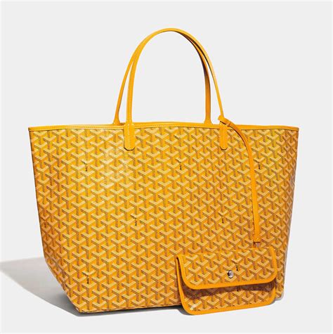 goyard black and yellow|Goyard grailed yellow.